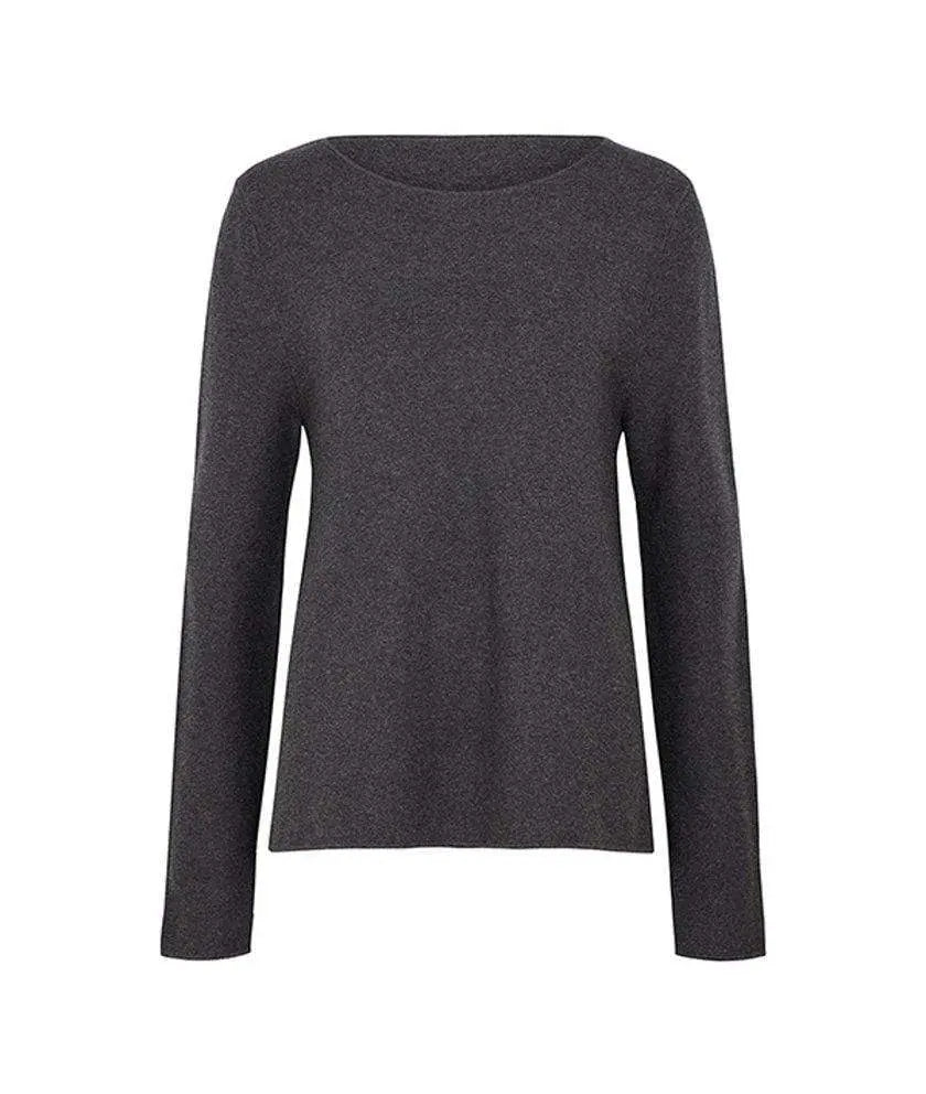 NNT Corporate Wear Charcoal / XS NNT Long Sleeve Knit Jumper CAT5CB